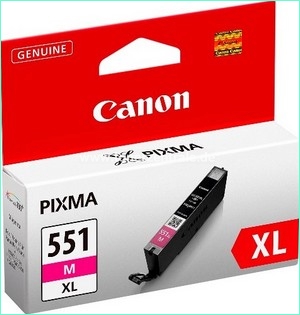 ראש דיו אדום מקורי Canon CLI551MXL (680 דפים)