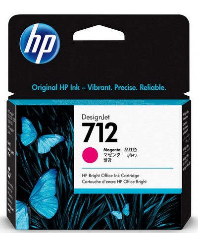 ראש דיו אדום מקורי 29 מ''ל HP 3ED68A T250
