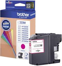 ראש דיו אדום מקורי Brother LC-223M