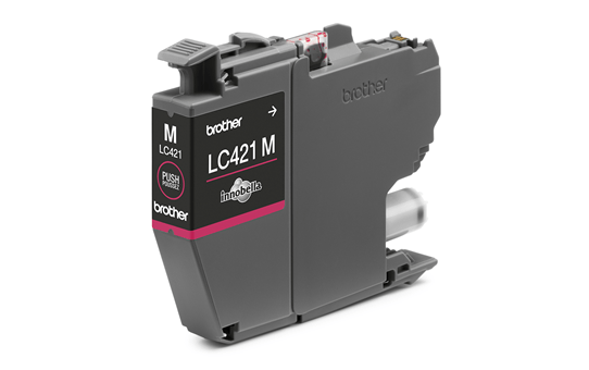 ראש דיו אדום מקורי Brother LC421M (200 דפים)