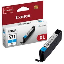 ראש דיו כחול מקורי Canon CLI-571 CXL (700 דפים)