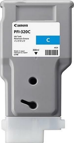 ראש דיו כחול מקורי CANON PFI320C (300 מ"ל) 