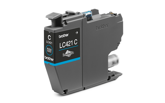 ראש דיו כחול מקורי Brother LC421C (200 דפים)