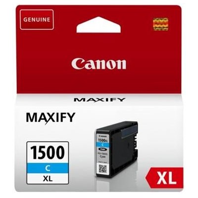 ראש דיו כחול מקורי Canon PGI-1500XL C (1,000 דפים)