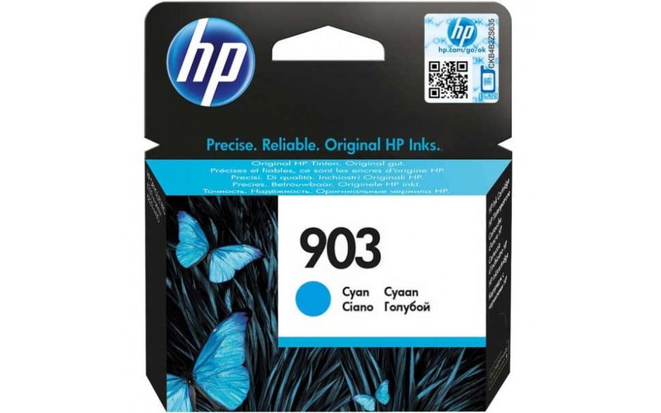 ראש דיו כחול מקורי HP 903C T6L87AE (315 דפים)