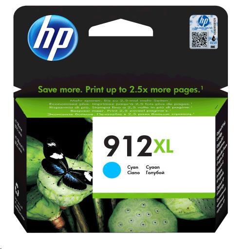 ראש דיו כחול מקורי HP 912XLC 3YL81AE (700 דפים)