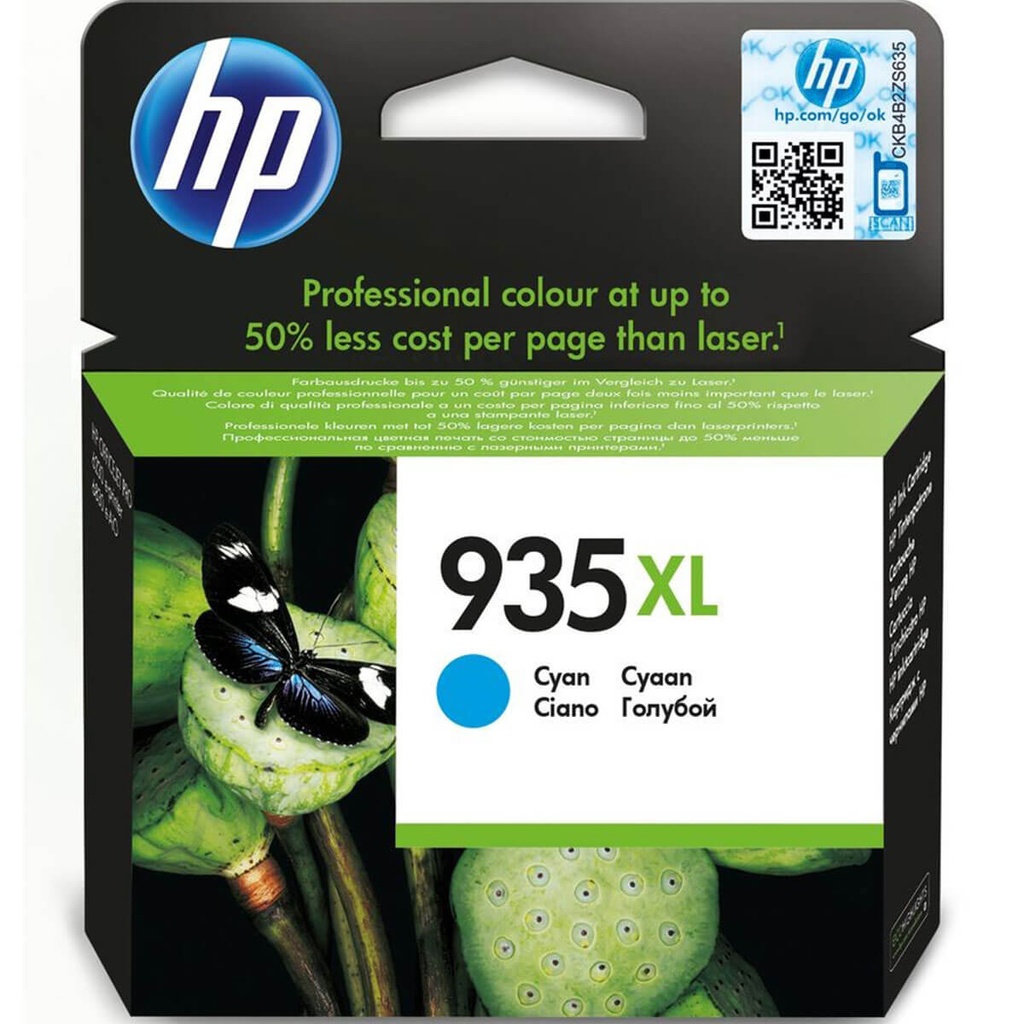 ראש דיו מקורי כחול HP 935XL C2P24AE (825 דפים)