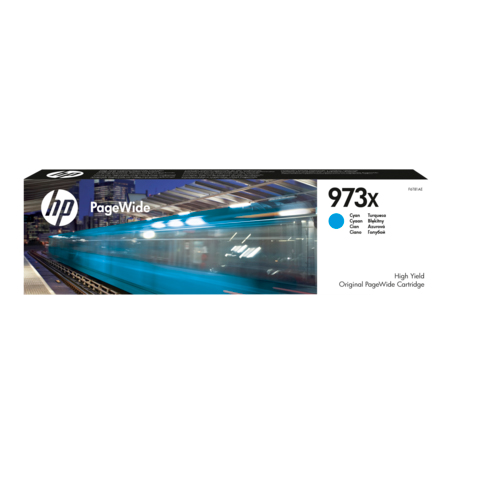 ראש דיו כחול מקורי HP 973XC F6T81AE (7,000 דפים)