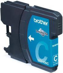 ראש דיו כחול מקורי BROTHER LC1100C (325 דפים)