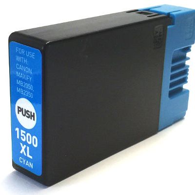 ראש דיו כחול תואם PGI-1500XL C Canon קנון