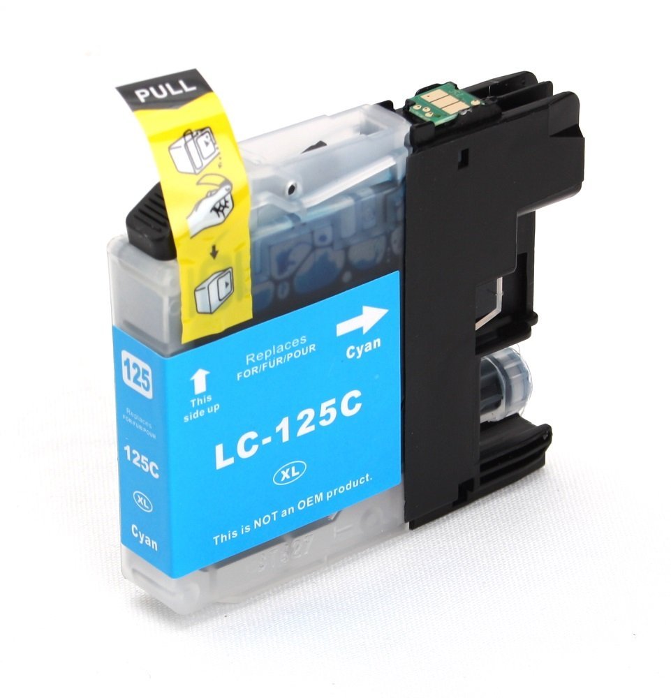 ראש דיו כחול תואם LC-125XLC brother