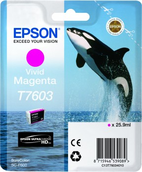 ראש דיו מקורי מגנטה T7603 25.9ML (25.9 מ"ל) 