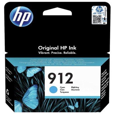 ראש דיו מקורי כחול HP 912C 3YL77AE (315 דפים)