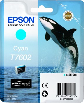 ראש דיו מקורי צאן T7602 25.9ML (25.9 מ"ל) 