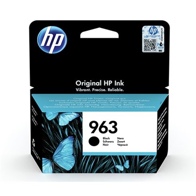 ראש דיו מקורי שחור HP 963 3JA26AE