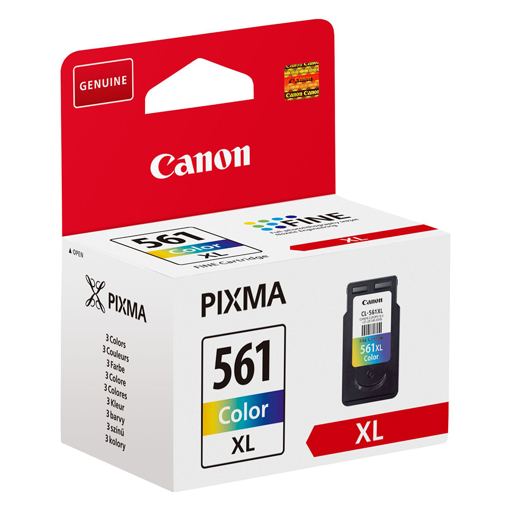 ראש דיו צבעוני מקורי CANON CL561XL (300 דפים)