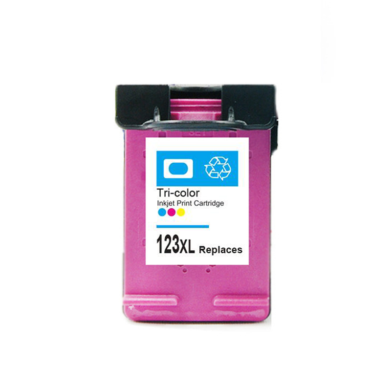 ראש דיו צבעוני תואם HP F6V18AE 123XL