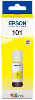 ראש דיו צהוב מקורי 101 EcoTank Yellow ink bottle C13T03V44A EPSON