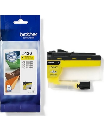 ראש דיו צהוב מקורי Brother LC426Y (1,500 דפים)