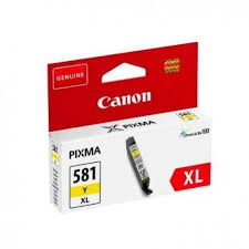ראש דיו צהוב מקורי CANON CLI581XL Y (515 דפים)