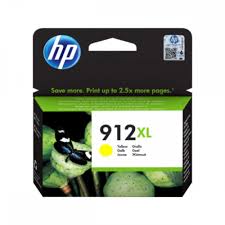 ראש דיו צהוב מקורי HP 912XLY 3YL83AE (700 דפים)