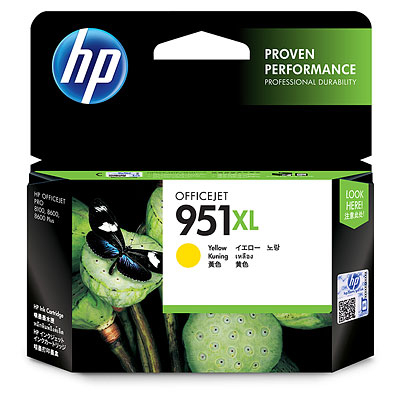 ראש דיו צהוב מקורי HP 951XL CN048AE (1,500 דפים)