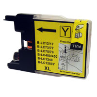 ראש דיו צהוב תואם Brother LC1240Y (600 דפים)