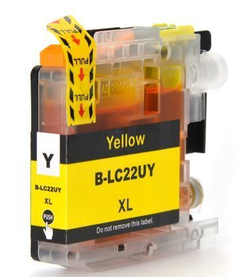 ראש דיו צהוב תואם Brother LC-22UY (1,200 דפים)