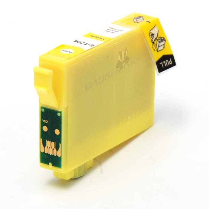 ראש דיו צהוב תואם EPSON T1294 