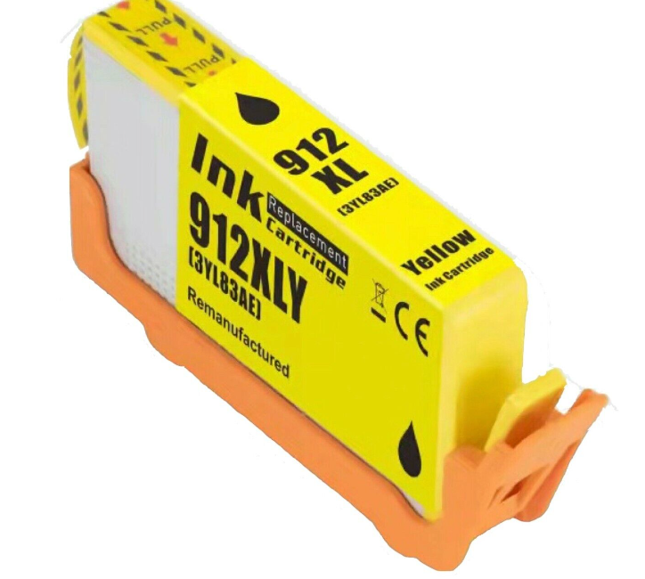 ראש דיו תואם צהוב HP 912XL