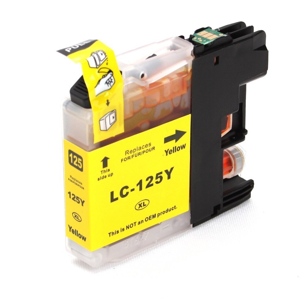 ראש דיו צהוב תואם LC-125XLY brother
