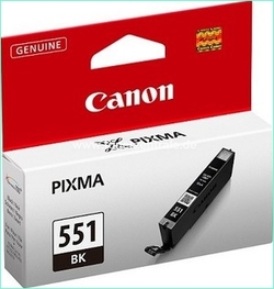 ראש דיו שחור מקורי Canon CLI551BK (350 דפים)