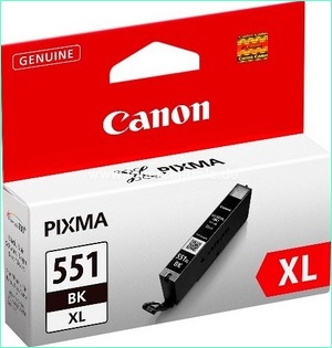 ראש דיו שחור מקורי CANON CLI-551BK XL (950 דפים)