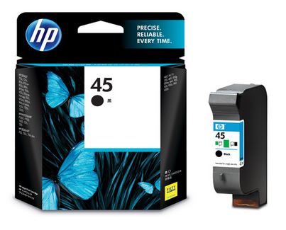 ראש דיו שחור מקורי HP C51645A (930דפים)