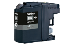 ראש דיו שחור מקורי LC-123BK brother