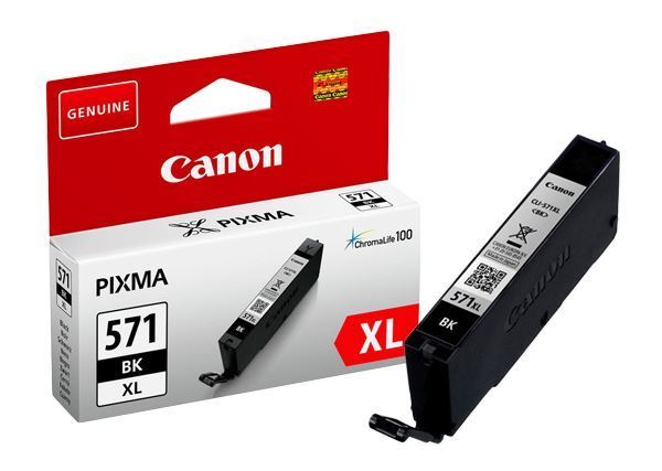 ראש דיו שחור מקורי Canon CLI-571 BKXL (500 דפים)