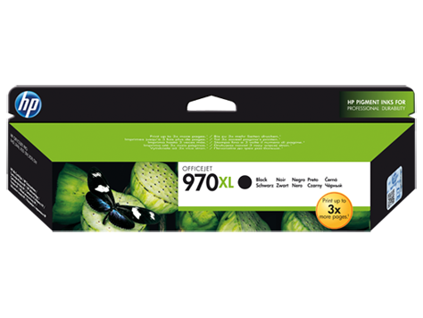 ראש דיו שחור מקורי HP 970XL CN625AE (9,200 דפים)