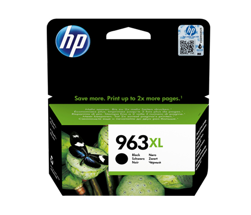 ראש דיו שחור מקורי HP 963XLBK 3JA30AE (2,000 דפים)