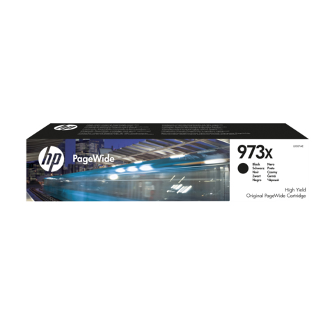 ראש דיו שחור מקורי HP 973XBK L0S074AE (10,000 דפים)