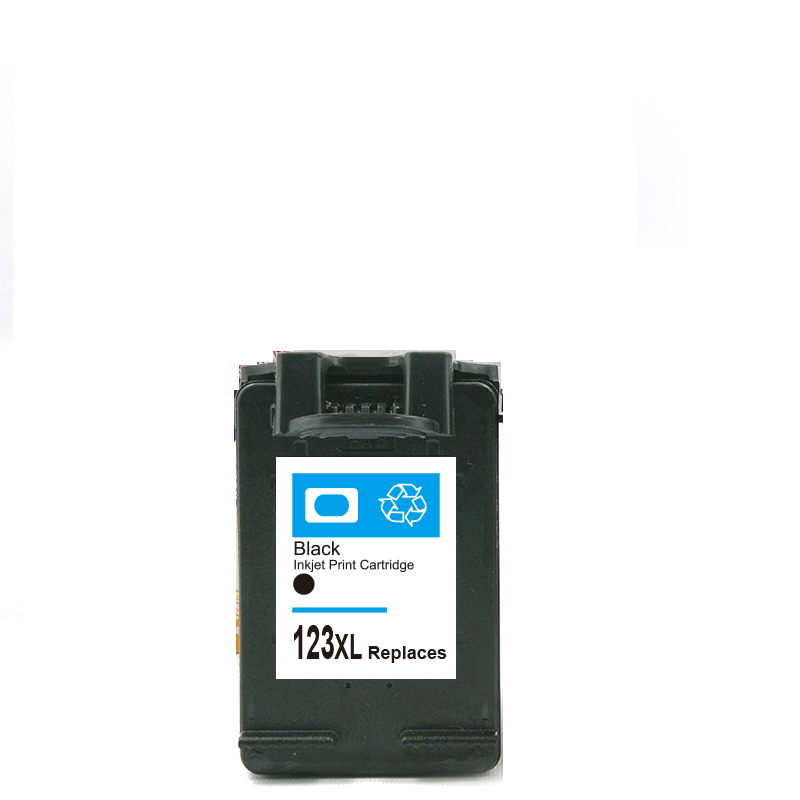 ראש דיו שחור תואם HP F6V19AE 123XL