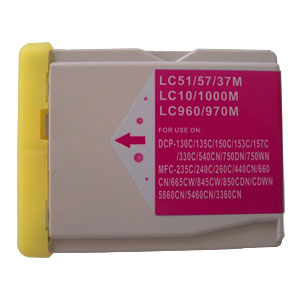 ראש דיו תואם אדום Brother LC-1000M LC-970M (300 דפים)