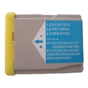 ראש דיו תואם כחול Brother LC-1000C  LC-970C 0.300K