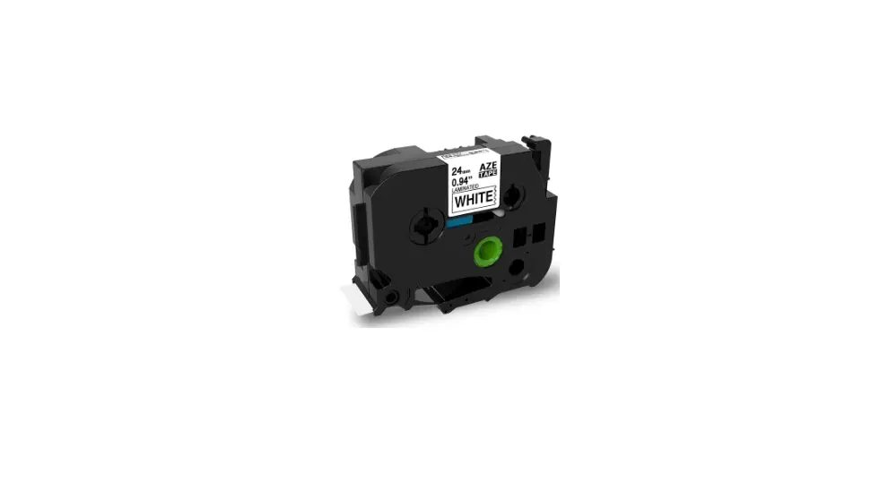 TZ-251 סרט תואם 24 מ"מ כתב שחור/ סרט לבן Brother