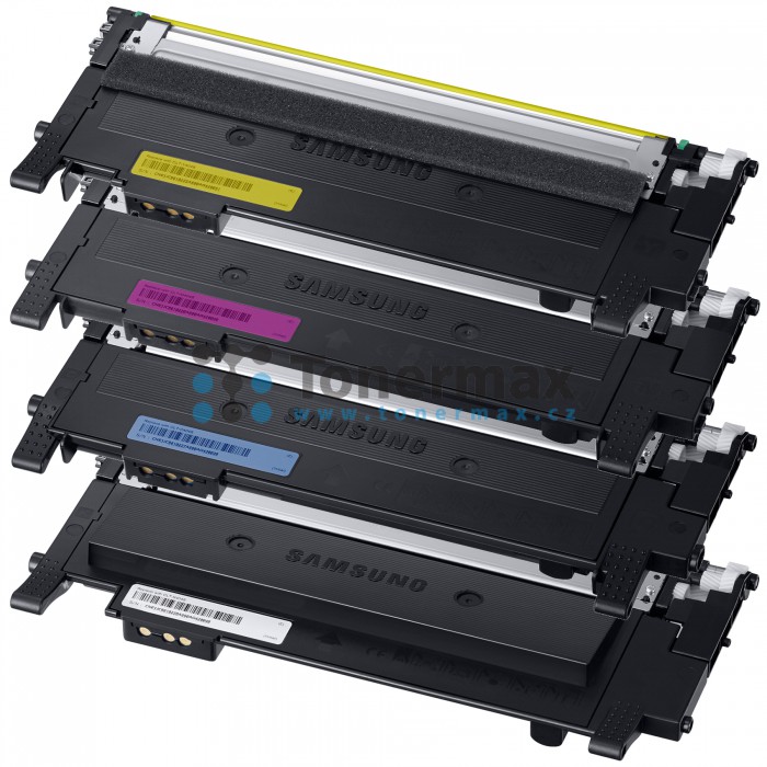 סט טונרים מקורי Samsung CLT-P404C (תפוקת דפים בשחור 1,500 דף, בצבע 1,000 דף)