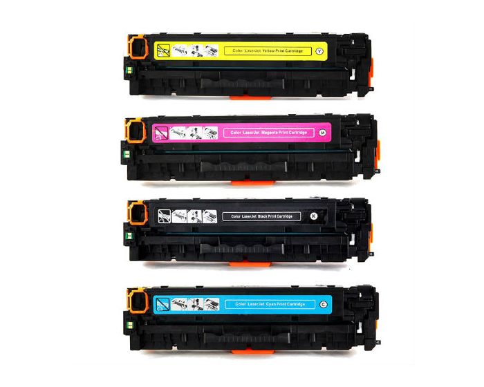 סט טונרים תואם HP CF540X-CF543X 203X(תפוקת דפים בשחור 3,200 דף, בצבע 2,500 דף)