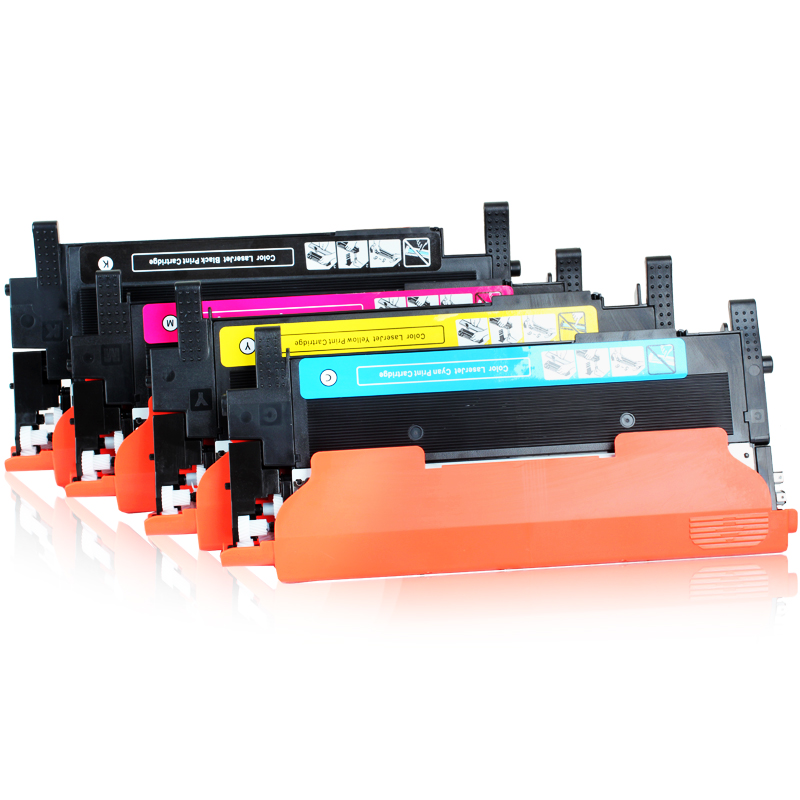 סט טונרים תואם Samsung CLT-P404C (תפוקת דפים בשחור 1,500 דף, בצבע 1,000 דף)