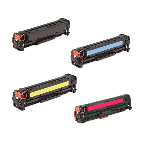 סט טונרים תואמים HP 305 CE413A+CE412A+CE411A+CE410X