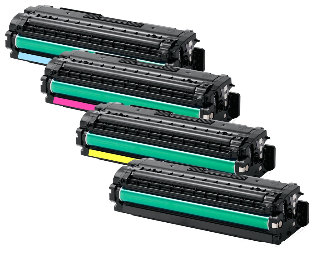 סט טונרים תואמים Samsung CLT-C506L / CLT-K506L / CLT-M506L / CLT-Y506L