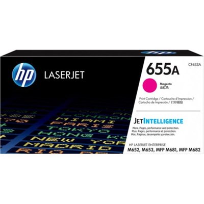 טונר אדום מקורי HP 655A CF453AM (10,500 דפים) 