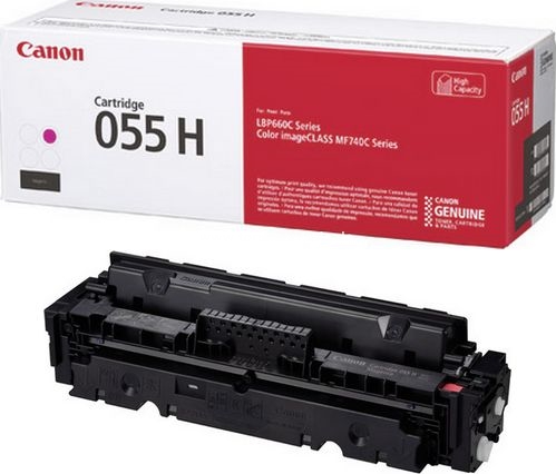 טונר אדום מקורי Canon 055HM (5,900 דפים)